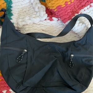 lululemon athletica Black Hobo Bag
